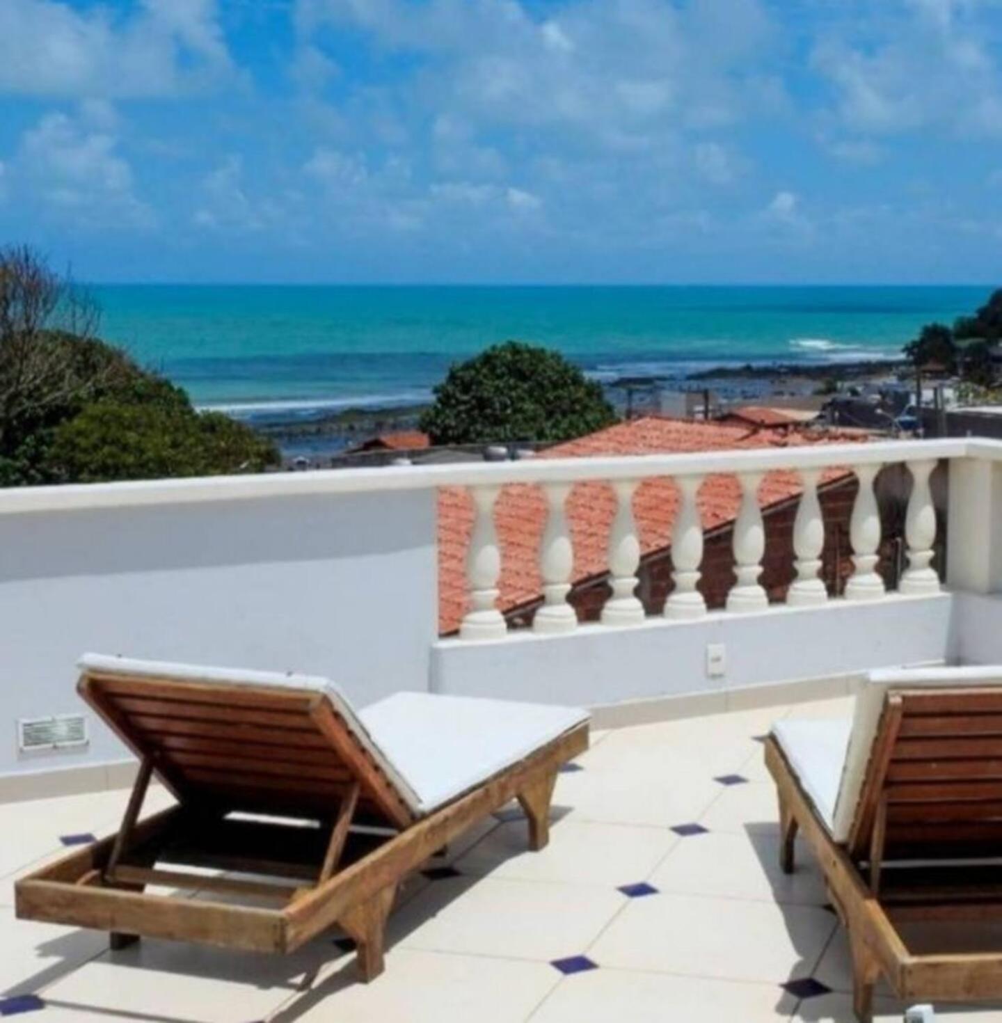 Castelo Do Ceu, Casa No Centro De Pipa Vista Mar Villa Praia de Pipa Eksteriør bilde