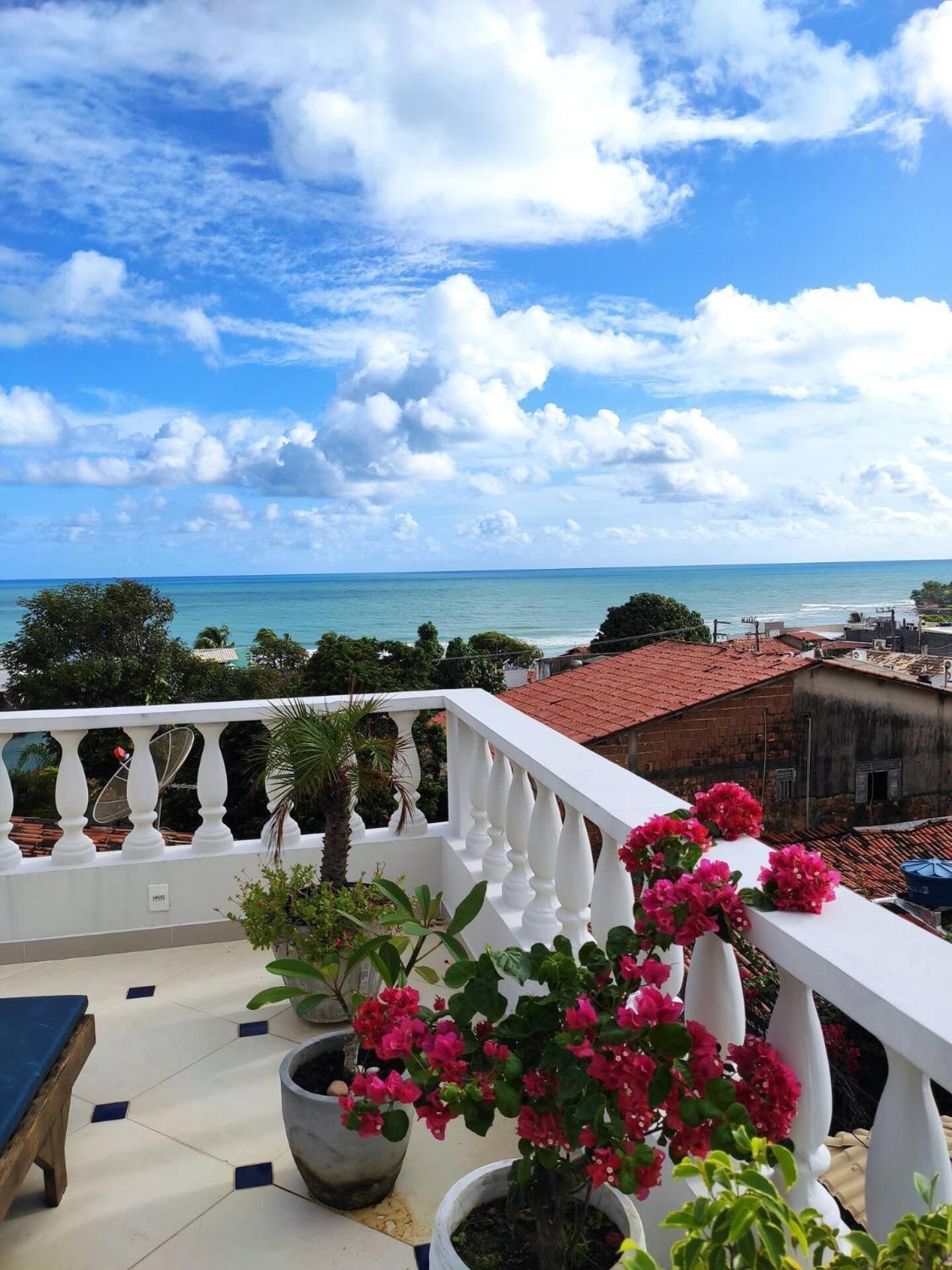 Castelo Do Ceu, Casa No Centro De Pipa Vista Mar Villa Praia de Pipa Eksteriør bilde